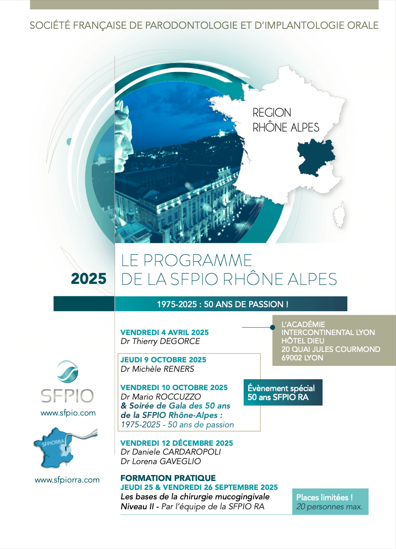 Synergies entre orthodontie et parodontie pour le traitement des patients de stade IV et pour le développement du site implantaire