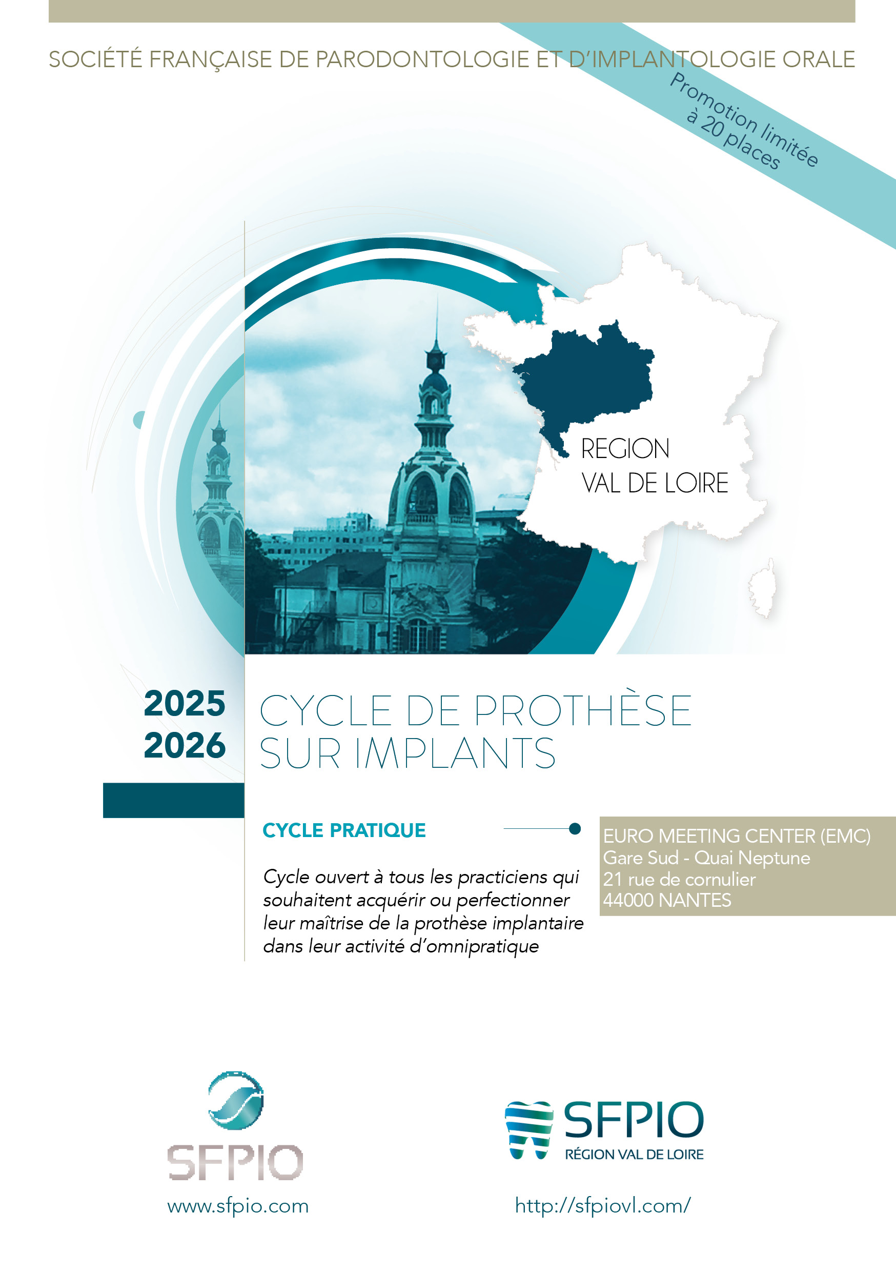 Cycle de prothèse sur implants